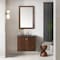 James Martin Vanities Amberly 30in Single Vanity, Mid-Century Walnut w/ 3 CM Charcoal Soapstone Top 670-V30-WLT-3CSP - alternate 6